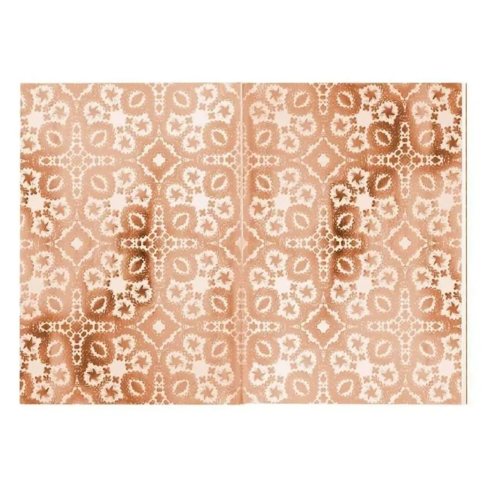 NEW! Christian Lacroix Sunset Copper Metal Paseo A5 Layflat Journal Notebook 152